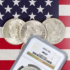 American silver coins