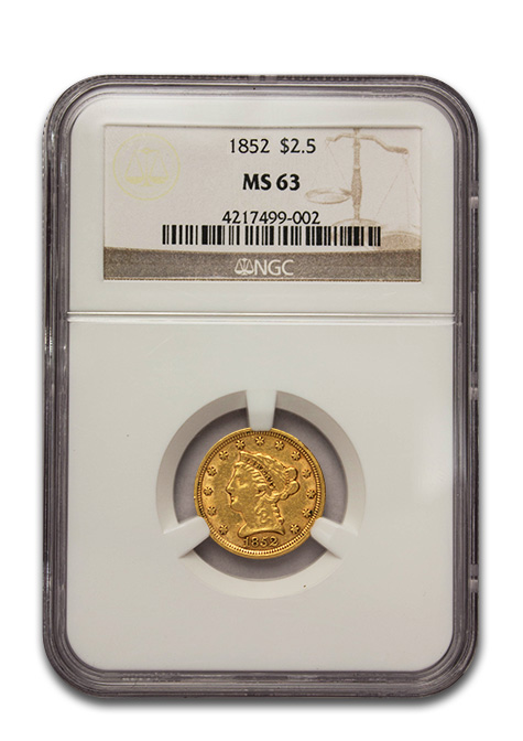 $2.50 Gold Liberty Coin