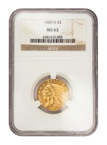 view the $5 Gold Indian